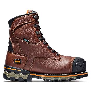 Timberland Férfi PRO Boondock 8" Comp Toe Vízálló Bakancs Gesztenyebarna